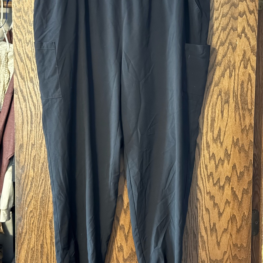 Cargo Black Women's Jogger Scrub Pants
